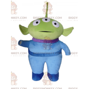 Traje de mascote Squeeze Toy Alien BIGGYMONKEY™ Cortar L (175-180CM)