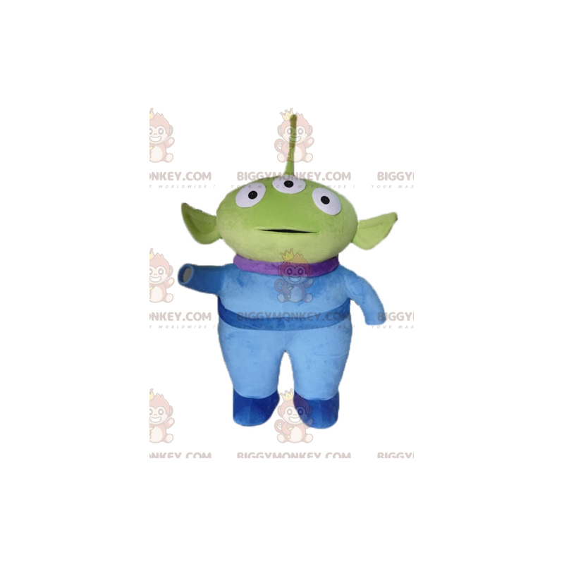 Costume da mascotte Squeeze Toy Alien BIGGYMONKEY™ dal cartone