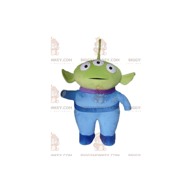 Squeeze Toy Alien BIGGYMONKEY™ mascot costume from Toy story