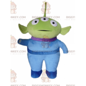 Costume da mascotte Squeeze Toy Alien BIGGYMONKEY™ dal cartone