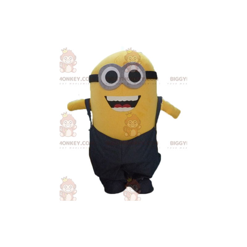 Despicable Me -hahmon BIGGYMONKEY™ maskottiasu, keltainen hahmo Despicable Me -hahmon BIGGYMONKEY™ maskottiasu, keltainen hahmo