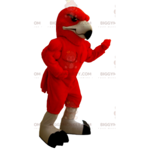 Very Muscular Red Eagle BIGGYMONKEY™ Mascot Costume –