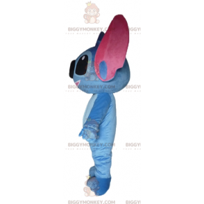 Nähen Sie das blaue Alien BIGGYMONKEY™ Maskottchenkostüm von
