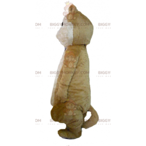 Traje de mascote de esquilo marrom BIGGYMONKEY™ de Alvin e os Esquilos - Mascotes pessoas famosas - BiggyMonkey.com