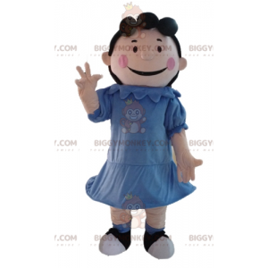 Traje de mascote BIGGYMONKEY™ de Lucy Van Pelt namorada de