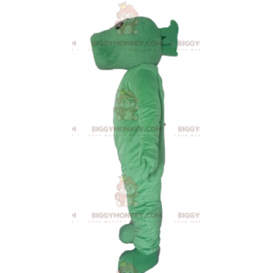 Originalt og sjovt BIGGYMONKEY™-maskotkostume til stor grøn