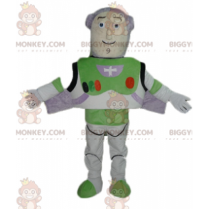 BIGGYMONKEY™ maskotdräkt av Buzz Lightyears berömda karaktär från Toy Story - Maskoter kända människor - BiggyMonkey.com