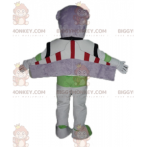 Kostým maskota BIGGYMONKEY™ slavné postavy Buzze Lightyeara z
