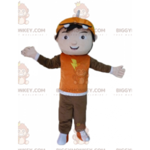 Cartoon Youth Teen Boy BIGGYMONKEY™ Mascot Costume –