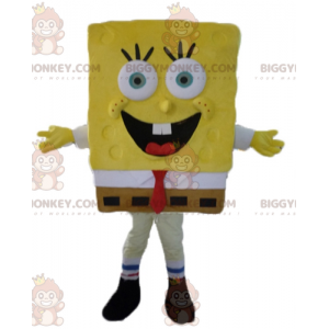 Costume de mascotte BIGGYMONKEY™ de Bob l'éponge personnage
