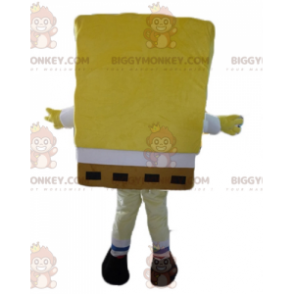 Cartoon Yellow Character Spongebob BIGGYMONKEY™ Mascot Costume