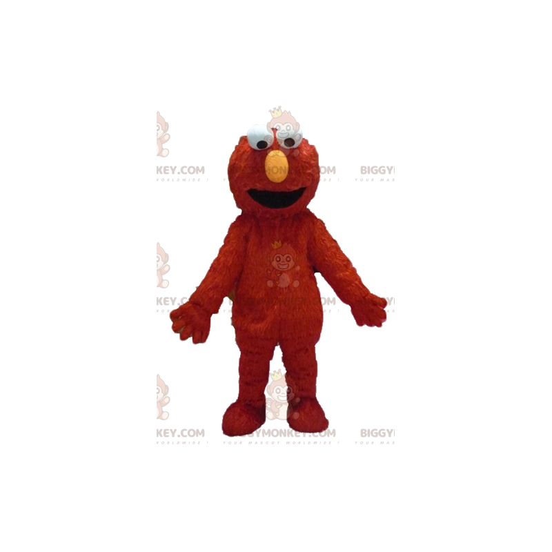 Kostium maskotki czerwonego potwora Elmo BIGGYMONKEY™ - Kostium maskotki czerwonego potwora Elmo BIGGYMONKEY™ -