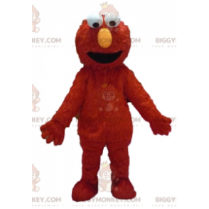 Red Monster Puppet Elmo BIGGYMONKEY™ Mascot Costume -