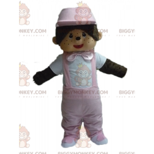 Costume de mascotte BIGGYMONKEY™ de Kiki singe en peluche avec