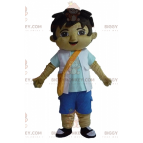 Teen Boy BIGGYMONKEY™ Mascot Costume with Sling Bag –