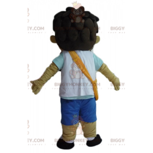 Costume da mascotte BIGGYMONKEY™ per ragazzo adolescente con