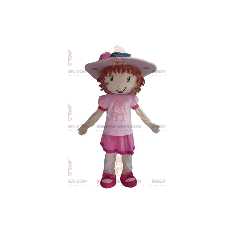 BIGGYMONKEY™ Strawberry Shortcake Chica famosa Disfraz de BIGGYMONKEY™ Strawberry Shortcake Chica famosa Disfraz de