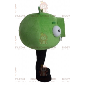Disfraz de mascota monstruo verde BIGGYMONKEY™ del famoso juego