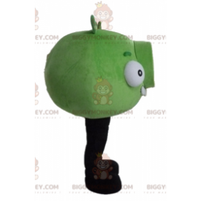 Green monster BIGGYMONKEY™ mascot costume from the famous game