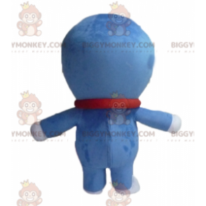 Doraemon beroemde manga blauwe kat BIGGYMONKEY™ mascotte