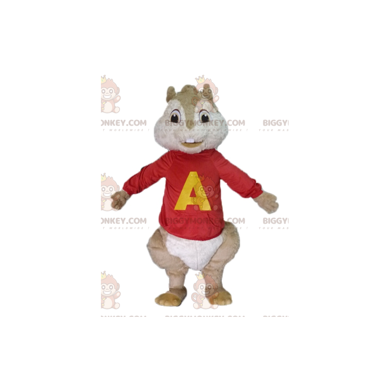 Alvin and the Chipmunks Costume da mascotte da scoiattolo