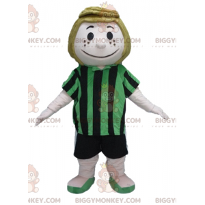 Στολή μασκότ BIGGYMONKEY™ με χαρακτήρα Peppermint Patty από τα