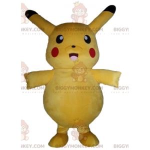 Κίτρινο Κίτρινο Διάσημο Pikachu Pokemeon Στολή μασκότ