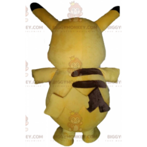 Costume da mascotte giallo famoso Pikachu Pokemeon BIGGYMONKEY™