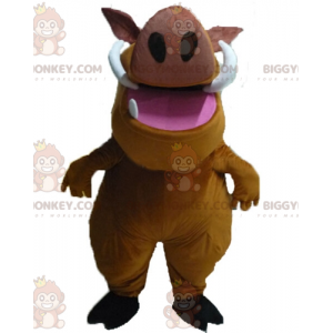 BIGGYMONKEY™ Maskottchen-Kostüm, berühmtes Pumba-Warzenschwein