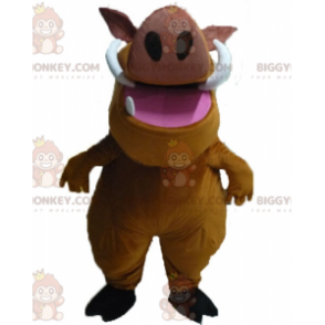 BIGGYMONKEY™ maskotkostume Berømt Pumba-vortesvin fra