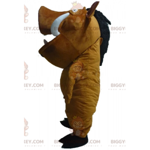 Traje de mascote BIGGYMONKEY™ Famoso Pumba Warthog do desenho