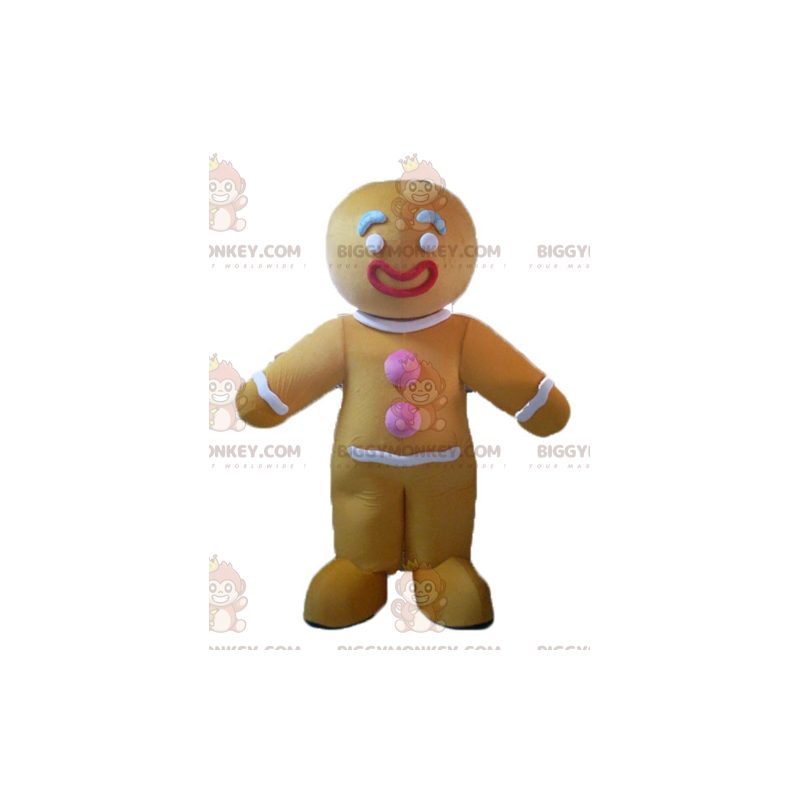 Kostium maskotki BIGGYMONKEY™ ze słynnego piernika Ti w Shrek - Kostium maskotki BIGGYMONKEY™ ze słynnego piernika Ti w Shrek -