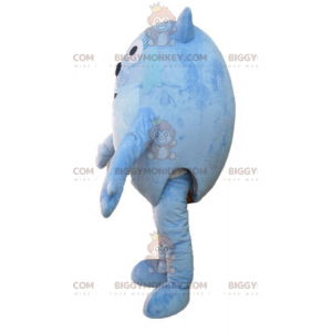 Costume de mascotte BIGGYMONKEY™ de renard d'animal bleu tout