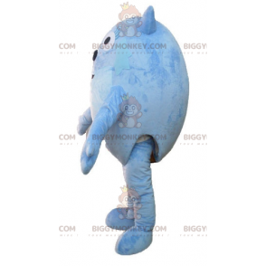 Costume de mascotte BIGGYMONKEY™ de renard d'animal bleu tout