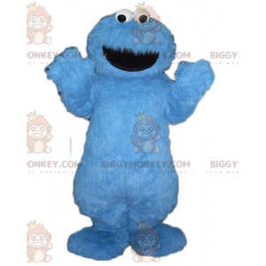 Sesamstraat Grover blauw monster BIGGYMONKEY™ mascottekostuum -