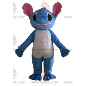 Stitch the Blue Alien BIGGYMONKEY™ Mascot Costume from Lilo and