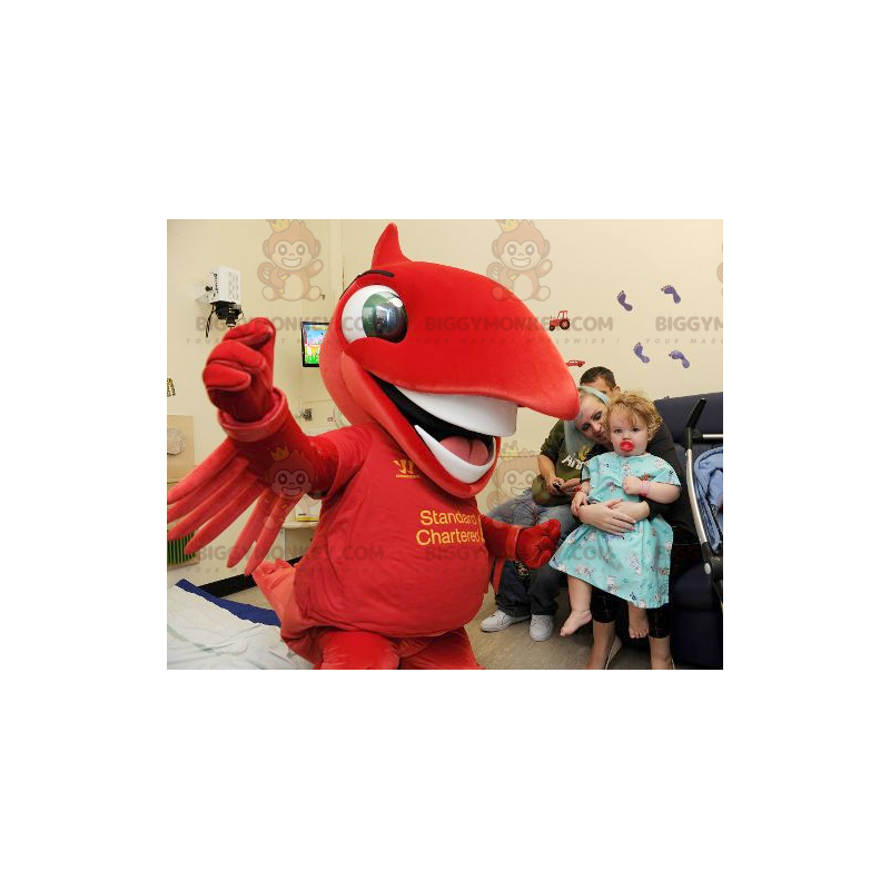 Kostým maskota Big Red Bird BIGGYMONKEY™ – Biggymonkey.com