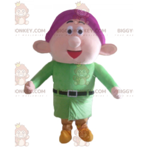 Kostým slavného maskota Sněhurky trpaslíka Dopey BIGGYMONKEY™ –