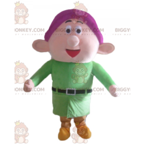 Snow White Famous Dwarf Dopey Mascot Costume BIGGYMONKEY™ -