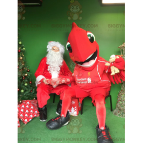 Costume da mascotte Big Red Bird BIGGYMONKEY™ - Biggymonkey.com