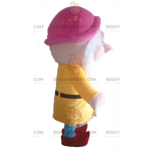 Snow White Famous Dwarf Sleeper BIGGYMONKEY™ Mascot Costume –