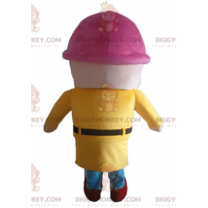 Snow White Famous Dwarf Sleeper BIGGYMONKEY™ Mascot Costume -