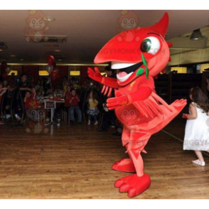 Costume da mascotte Big Red Bird BIGGYMONKEY™ - Biggymonkey.com