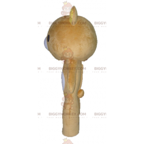 BIGGYMONKEY™ Maskottchen-Kostüm für großen braunen, gelben und