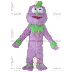Costume de mascotte BIGGYMONKEY™ de monstre violet et vert de