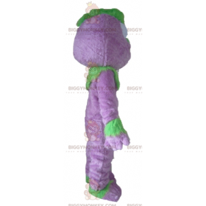 Purppura ja vihreä hirviönukke BIGGYMONKEY™ maskottiasu - Hirviö-maskotit - BIGGYMONKEY_03467 - BiggyMonkey.com