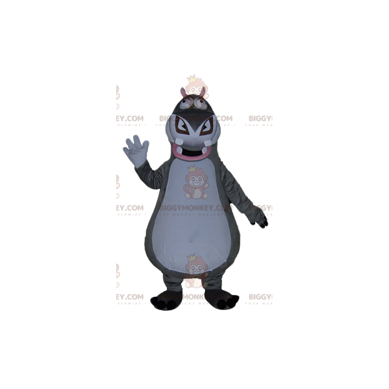 Costume de mascotte BIGGYMONKEY™ de Gloria l'hippopotame du Costume de mascotte BIGGYMONKEY™ de Gloria l'hippopotame du