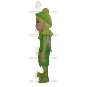 Peter Pan Cartoon Tinkerbell BIGGYMONKEY™ Mascot Costume -