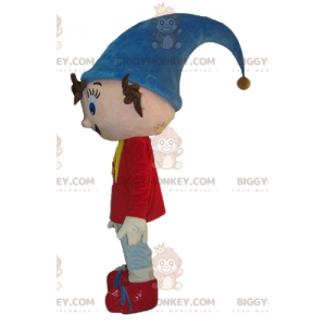 Traje de mascote do famoso personagem de desenho animado Noddy