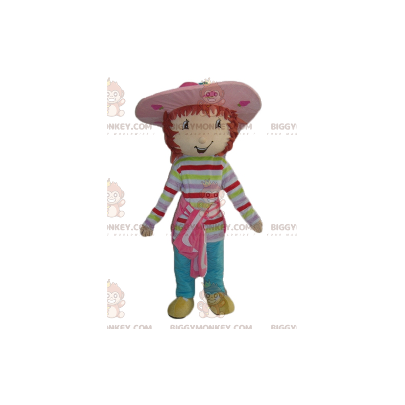 Strawberry Shortcake Famous Cartoon Girl BIGGYMONKEY™ Mascot